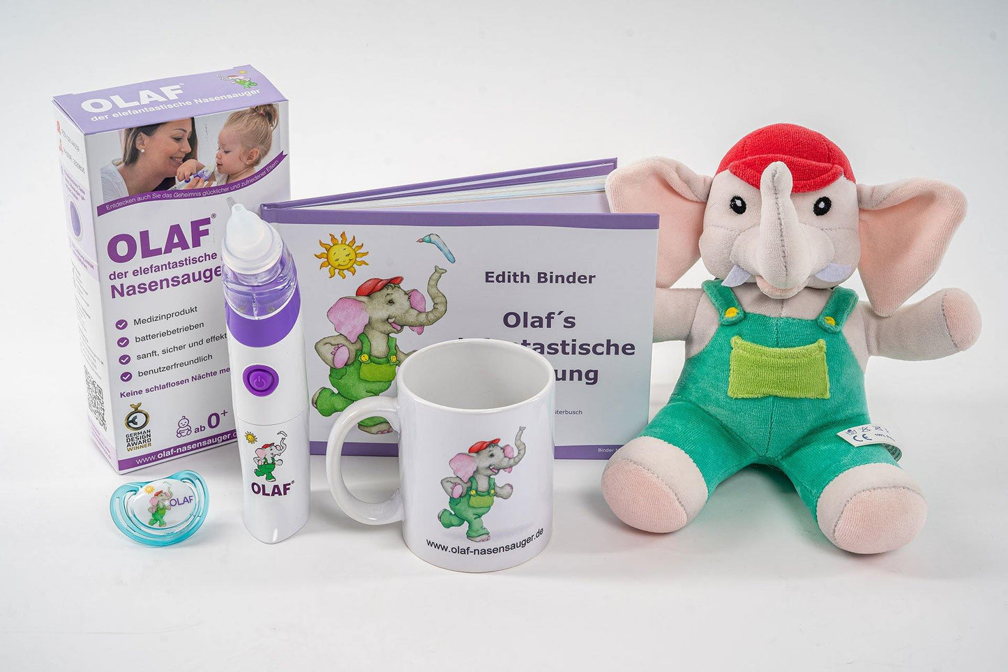 OLAF® Fanartikel-Geschenkset - Olaf®️ Nasensauger Baby